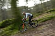 19 March 2020; Enduro mountain bike rider, Greg Callaghan, during a training session at his home in Dublin. He is currently training at home, following the postponement of the opening two rounds of the Enduro World Series, in Columbia and Chile. Photo by Ramsey Cardy/Sportsfile