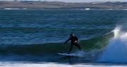 19 March 2020; Professional big wave surfer Ollie O'Flaherty during a training session at Lahinch Beach, Clare. Photo by Eóin Noonan/Sportsfile