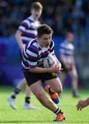 10 March 2020; Olan Storey of Terenure College during the Bank of Ireland Leinster Schools Junior Cup Semi-Final match between Terenure College and Newbridge College at Energia Park in Donnybrook, Dublin. Photo by Ramsey Cardy/Sportsfile