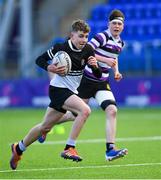 10 March 2020; Paddy Taylor of Newbridge College during the Bank of Ireland Leinster Schools Junior Cup Semi-Final match between Terenure College and Newbridge College at Energia Park in Donnybrook, Dublin. Photo by Ramsey Cardy/Sportsfile