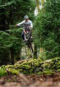 19 March 2020; Enduro mountain bike rider, Greg Callaghan, during a training session at his home in Dublin. He is currently training at home, following the postponement of the opening two rounds of the Enduro World Series, in Columbia and Chile. Photo by Ramsey Cardy/Sportsfile