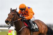 21 March 2020; My Newbrook Rose, with Jonathan Moore up, on their way to winning The BetVictor Handicap Hurdle at Thurles Racecourse in Tipperary. Photo by Matt Browne/Sportsfile