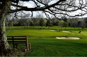 22 March 2020; Members of Craddockstown Golf Club in Kildare enjoy a round of golf while adhering to the guidelines of social distancing set down by the Health Service Executive. Following directives from the Irish Government and the Department of Health the majority of the country's sporting associations have suspended all activity until March 29, in an effort to contain the spread of the Coronavirus (COVID-19) Photo by Brendan Moran/Sportsfile