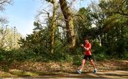 23 March 2020; David Kenny during a training session as Team Ireland Racewalkers Continue Olympic Preperations at Fota Island in Cork. Photo by Eóin Noonan/Sportsfile