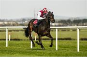 23 March 2020; Woodford General, with Ben Coen up, on their way to winning the Naas Nursery Of Champions Maiden at Naas Racecourse in Naas, Co Kildare. Photo by Seb Daly/Sportsfile