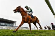 23 March 2020; Fastar, with Colin Keane up, on their way to winning the Naas Racecourse Launches The 2020 Irish Flat Season Handicap at Naas Racecourse in Naas, Co Kildare. Photo by Seb Daly/Sportsfile