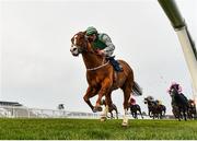 23 March 2020; Fastar, with Colin Keane up, on their way to winning the Naas Racecourse Launches The 2020 Irish Flat Season Handicap at Naas Racecourse in Naas, Co Kildare. Photo by Seb Daly/Sportsfile