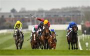 23 March 2020; Numerian, centre, with Declan McDonogh up, on their way to winning the Devoy Stakes at Naas Racecourse in Naas, Co Kildare. Photo by Seb Daly/Sportsfile