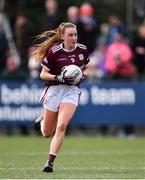 23 February 2020; Ailbhe Davoren of Galway during the 2020 Lidl Ladies National Football League Division 1 Round 4 match between Dublin and Galway at Dublin City University Sportsgrounds in Glasnevin, Dublin. Photo by Piaras Ó Mídheach/Sportsfile