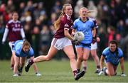23 February 2020; Ailbhe Davoren of Galway during the 2020 Lidl Ladies National Football League Division 1 Round 4 match between Dublin and Galway at Dublin City University Sportsgrounds in Glasnevin, Dublin. Photo by Piaras Ó Mídheach/Sportsfile