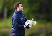23 February 2020; Dublin goalkeeping coach Ryan O'Flaherty before the 2020 Lidl Ladies National Football League Division 1 Round 4 match between Dublin and Galway at Dublin City University Sportsgrounds in Glasnevin, Dublin. Photo by Piaras Ó Mídheach/Sportsfile