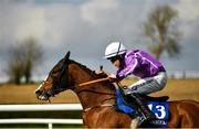 24 March 2020; Cosa Ban, with Luke Dempsey up, on their way to winning the Play Lotto On The BoyleSports App Maiden Hurdle at Clonmel Racecourse in Clonmel, Tipperary. Photo by Seb Daly/Sportsfile