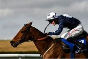 24 March 2020; Mutadaffeq, with Jonathan Moore up, on their way to winning the Live Streaming On The BoyleSports App Beginners Steeplechase at Clonmel Racecourse in Clonmel, Tipperary. Photo by Seb Daly/Sportsfile