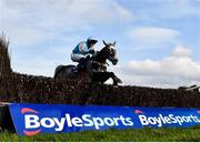 24 March 2020; Bachasson, with Paul Townend up, jumps the last on their way to winning the Download The BoyleSports App Steeplechase at Clonmel Racecourse in Clonmel, Tipperary. Photo by Seb Daly/Sportsfile
