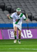 18 January 2020; Tullaroan captain Shane Walsh celebrates scoring the winning point in injury time during the AIB GAA Hurling All-Ireland Intermediate Club Championship Final between Fr. O’Neill's and Tullaroan at Croke Park in Dublin. Photo by Piaras Ó Mídheach/Sportsfile