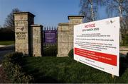 30 March 2020; A general view of Mount Juliet Estate & Golf Club in Thomastown, Kilkenny. The European Tour has confirmed the postponement of the Dubai Duty Free Irish Open due to the continuing threat posed by the spread of Coronavirus (COVID-19). Photo by Matt Browne/Sportsfile