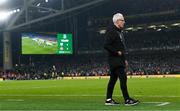 18 November 2019; Republic of Ireland manager Mick McCarthy during the UEFA EURO2020 Qualifier match between Republic of Ireland and Denmark at the Aviva Stadium in Dublin. Photo by Stephen McCarthy/Sportsfile