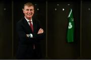 26 November 2018; Newly appointed Republic of Ireland U21 manager Stephen Kenny ahead of a press conference at Aviva Stadium in Dublin. Photo by Stephen McCarthy/Sportsfile