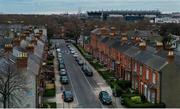 31 March 2020; A general view of the streets of Drumcondra in Dublin, and Croke Park Stadium. Photo by Ramsey Cardy/Sportsfile