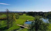 13 April 2020; A general view of the 18th green at Luttrellstown Golf Club in Castleknock, Dublin. Photo by Ramsey Cardy/Sportsfile