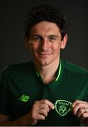 14 April 2020; Republic of Ireland coach Keith Andrews poses for a portrait. Photo by David Fitzgerald/Sportsfile