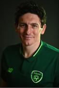14 April 2020; Republic of Ireland coach Keith Andrews poses for a portrait. Photo by David Fitzgerald/Sportsfile