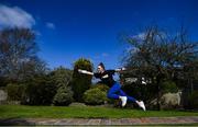 16 April 2020; Modern pentathlete Sive Brassil during a training session at her home in Ballinasloe, Galway. Photo by Ramsey Cardy/Sportsfile