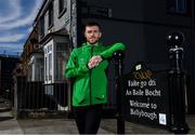 17 April 2020; Republic of Ireland and Shamrock Rovers midfielder Jack Byrne poses in his beloved Ballybough during a training run near his home in Dublin. Photo by Stephen McCarthy/Sportsfile