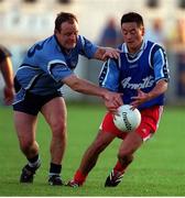 22 May 2001; Vinny Murphy, left, and Jason Sherlock during a Dublin Senior Football Training Session at Parnell Park in Dublin. Photo by Damien Eagers/Sportsfile