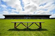 10 May 2020; An empty bench, usually reserved for team photographs, sits in the middle of Chadwicks Wexford Park on the afternoon of the Leinster GAA Football Senior Championship Round 1 match between Wexford and Wicklow at Chadwicks Wexford Park in Wexford. This weekend, May 9 and 10, was due to be the first weekend of games in Ireland of the GAA All-Ireland Senior Championship, beginning with provincial matches, which have been postponed following directives from the Irish Government and the Department of Health in an effort to contain the spread of the Coronavirus (COVID-19). The GAA have stated that no inter-county games will take place before October 2020. Photo by Seb Daly/Sportsfile
