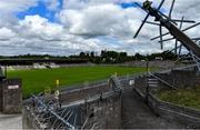 10 May 2020; A general view of St Tiernach's Park on the afternoon of the Ulster GAA Football Senior Championship Preliminary Round match between Monaghan and Cavan at St Tiernach's Park in Clones, Monaghan. This weekend, May 9 and 10, was due to be the first weekend of games in Ireland of the GAA All-Ireland Senior Championship, beginning with provincial matches, which have been postponed following directives from the Irish Government and the Department of Health in an effort to contain the spread of the Coronavirus (COVID-19). The GAA have stated that no inter-county games will take place before October 2020. Photo by Brendan Moran/Sportsfile