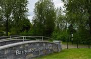 10 May 2020; A general view of Barry McGuigan Park in the town of Clones, Monaghan. Photo by Brendan Moran/Sportsfile