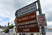 10 May 2020; A general view of John Delaney Park, home of Clones Town FC, in Clones in Monaghan. Photo by Brendan Moran/Sportsfile