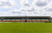 9 May 2020; A general view of Bord na Mona O’Connor Park on the afternoon of the Leinster GAA Football Senior Championship Round 1 match between Carlow and Offaly at Bord na Mona O’Connor Park in Tullamore, Offaly. This weekend, May 9 and 10, was due to be the first weekend of games in Ireland of the GAA All-Ireland Senior Championship, beginning with provincial matches, which have been postponed following directives from the Irish Government and the Department of Health in an effort to contain the spread of the Coronavirus (COVID-19). The GAA have stated that no inter-county games will take place before October 2020. Photo by Sam Barnes/Sportsfile