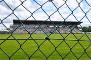 10 May 2020; A general view of Avantcard Páirc Seán MacDiarmada on the afternoon of the Connacht GAA Football Senior Championship Quarter-Final match between Leitrim and Mayo at Avantcard Páirc Seán MacDiarmada in Carrick-on-Shannon, Leitrim. This weekend, May 9 and 10, was due to be the first weekend of games in Ireland of the GAA All-Ireland Senior Championship, beginning with provincial matches, which have been postponed following directives from the Irish Government and the Department of Health in an effort to contain the spread of the Coronavirus (COVID-19). The GAA have stated that no inter-county games will take place before October 2020. Photo by Piaras Ó Mídheach/Sportsfile