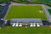 12 May 2020; A general view of O'Donnell Park in Letterkenny, a current COVID-19 Testing Centre. Following directives from the Irish Government and the Department of Health in an effort to contain the spread of the Coronavirus (COVID-19), the GAA have stated that no inter-county games will take place before October 2020. Photo by Stephen McCarthy/Sportsfile