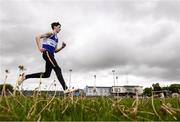 18 May 2020; Joseph Gillespie of Finn Valley Athletic Club during a training session at the Finn Valley Centre in Stranorlar, Donegal, as athletics resumes having previously suspended all activity following directives from the Irish Government in an effort to contain the spread of the Coronavirus (COVID-19). Athletics clubs in the Republic of Ireland resumed activity on May 18th under the Irish government’s Roadmap for Reopening of Society and Business following strict protocols of social distancing and hand sanitisation among others allowing it to return in a phased manner. Photo by Stephen McCarthy/Sportsfile