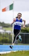 18 May 2020; Abby McGranaghan of Finn Valley Athletic Club during a training session at the Finn Valley Centre in Stranorlar, Donegal, as athletics resumes having previously suspended all activity following directives from the Irish Government in an effort to contain the spread of the Coronavirus (COVID-19). Athletics clubs in the Republic of Ireland resumed activity on May 18th under the Irish government’s Roadmap for Reopening of Society and Business following strict protocols of social distancing and hand sanitisation among others allowing it to return in a phased manner. Photo by Stephen McCarthy/Sportsfile