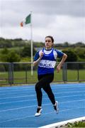 18 May 2020; Daniella Jansen of Finn Valley Athletic Club during a training session at the Finn Valley Centre in Stranorlar, Donegal, as athletics resumes having previously suspended all activity following directives from the Irish Government in an effort to contain the spread of the Coronavirus (COVID-19). Athletics clubs in the Republic of Ireland resumed activity on May 18th under the Irish government’s Roadmap for Reopening of Society and Business following strict protocols of social distancing and hand sanitisation among others allowing it to return in a phased manner. Photo by Stephen McCarthy/Sportsfile