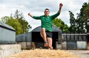 27 May 2020; Irish Long Jump athlete Shane Howard of Bandon AC, Cork, during a training session at the family farm in Rathcormac, Cork, while adhering to the guidelines of social distancing set down by the Health Service Executive. Following directives from the Irish Government and the Department of Health the majority of the country's sporting associations have suspended all organised sporting activity in an effort to contain the spread of the Coronavirus (COVID-19). As a result of these restrictions, Shane is unable to travel to his usual training facility at CIT. Photo by Sam Barnes/Sportsfile