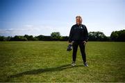 27 May 2020; Lisa Fallon poses for a portrait at Griffeen Valley Park in Lucan, Dublin, after being announced as the head coach of the London City Lionesses. Photo by Stephen McCarthy/Sportsfile