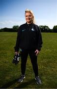 27 May 2020; Lisa Fallon poses for a portrait at Griffeen Valley Park in Lucan, Dublin, after being announced as the head coach of the London City Lionesses. Photo by Stephen McCarthy/Sportsfile