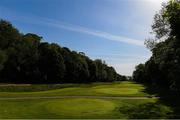 28 May 2020; The fourth tee box at Mount Juliet Golf Club on the date that would have been the first round of the 2020 Dubai Duty Free Irish Open Golf Championship, part of the European Tour's Rolex Series. The European Tour have also today announced the resumption of the 2020 schedule and The Rolex Series, but it does not include a new date for the 2020 Irish Open. The event was postponed in March by the European Tour due to the Irish Government having suspended all sporting activity in an effort to contain the spread of the Coronavirus (COVID-19) pandemic. Golf clubs in the Republic of Ireland were allowed to resume activity on May 18th under the Irish Government’s Roadmap for Reopening of Society and Business following strict protocols of social distancing and hand sanitisation among others allowing it to return in a phased manner. Photo by Matt Browne/Sportsfile
