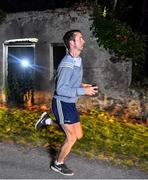 31 May 2020; David Herity, former Kilkenny All-Ireland winning goalkeeper and current Kildare Senior Hurling manager, running near his home in Ennisnag in Kilkenny from 2am to 3am on Sunday morning to fundraise for #RoarForRuairi. The Kildare senior and minor hurling squads and backroom teams took part in a 40-hour consecutive run which started at 6pm on Friday the 20th May until 10am on Sunday the 31st of May to raise funds for Roar for Ruairi. Ruairi McDonnell is a 6 year old boy from Clane in Kildare who has been diagnosed with a very rare degenerative and life-limiting neurological condition. The aim of this fundraiser is to raise funds for home developments for Ruairi and his family. Donations can be made at https://www.gofundme.com/f/kildare-senior-hurlers-40hr-run-for-ruairi. Photo by Piaras Ó Mídheach/Sportsfile