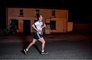 31 May 2020; David Herity, former Kilkenny All-Ireland winning goalkeeper, and current Kildare Senior Hurling manager in Kells, Co Kilkenny, near his home, during a run from 2am to 3am on Sunday morning, as part of the #RoarForRuairi. The Kildare senior and minor hurling squads and backroom teams took part in a 40-hour consecutive run which started at 6pm on Friday the 20th May until 10am on Sunday the 31st of May to raise funds for Roar for Ruairi. Ruairi McDonnell is a 6 year old boy from Clane in Kildare who has been diagnosed with a very rare degenerative and life-limiting neurological condition. The aim of this fundraiser is to raise funds for home developments for Ruairi and his family. Donations can be made at https://www.gofundme.com/f/kildare-senior-hurlers-40hr-run-for-ruairi. Photo by Piaras Ó Mídheach/Sportsfile