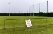 5 June 2020; A general view of Celbridge GAA in Kildare as GAA clubs prepare for the relaxation of restrictions under Phase 2 of the Irish Government’s Roadmap for Reopening of Society and Business which call for strict protocols of social distancing and hand sanitisation among others measures allowing sections of society to return in a phased manner in an effort to contain the spread of the Coronavirus (COVID-19). GAA facilities are to open on Monday June 8 for the first time since March 25 but for recreational walking only and team training or matches are not permitted at this time. Photo by Piaras Ó Mídheach/Sportsfile