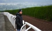 7 June 2020; Trainer Joseph O'Brien looks on during a visit to his yard at Owning Hill in Kilkenny. Horse racing is due to return to Ireland behind closed doors on June 8, after racing was suspended in an effort to contain the spread of the Coronavirus (COVID-19) pandemic. Photo by Harry Murphy/Sportsfile