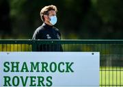 8 June 2020; Shamrock Rovers sporting director Stephen McPhail during a Shamrock Rovers training session at Roadstone Group Sports Club in Dublin. Following approval from the Football Association of Ireland and the Irish Government, the four European qualified SSE Airtricity League teams resumed collective training. On March 12, the FAI announced the cessation of all football under their jurisdiction upon directives from the Irish Government, the Department of Health and UEFA, due to the outbreak of the Coronavirus (COVID-19) pandemic. Photo by Seb Daly/Sportsfile