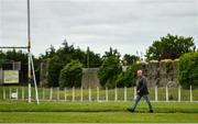 8 June 2020; Howard O'Regan from Buttevant, Cork walks on the designated walkway at Buttevant GAA club in Buttevant, Cork. Following restrictions imposed by the Irish Government and the Health Service Executive in an effort to contain the spread of the Coronavirus (COVID-19) pandemic, all GAA facilities closed on March 25. Following the easing of restrictions, walkways in GAA clubs opened to members of the public for exercising on Monday, June 8, with pitches due to fully open to club members for training on June 29, and club matches provisionally due to start on July 31 with intercounty matches due to to take place no sooner that October 17. Photo by Eóin Noonan/Sportsfile