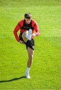 8 June 2020; Daniel Grant warms up during a Bohemian FC training session at Dalymount Park in Dublin. Following approval from the Football Association of Ireland and the Irish Government, the four European qualified SSE Airtricity League teams resumed collective training. On March 12, the FAI announced the cessation of all football under their jurisdiction upon directives from the Irish Government, the Department of Health and UEFA, due to the outbreak of the Coronavirus (COVID-19) pandemic. Photo by Sam Barnes/Sportsfile